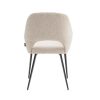 Eetkamerstoel met armleuning Levi Beige Stof - Afbeelding 6