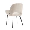 Eetkamerstoel met armleuning Levi Beige Stof - Afbeelding 5